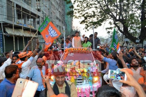 Sweeping aside Left's 25-year rule, BJP pulls off resounding win in Tripura 